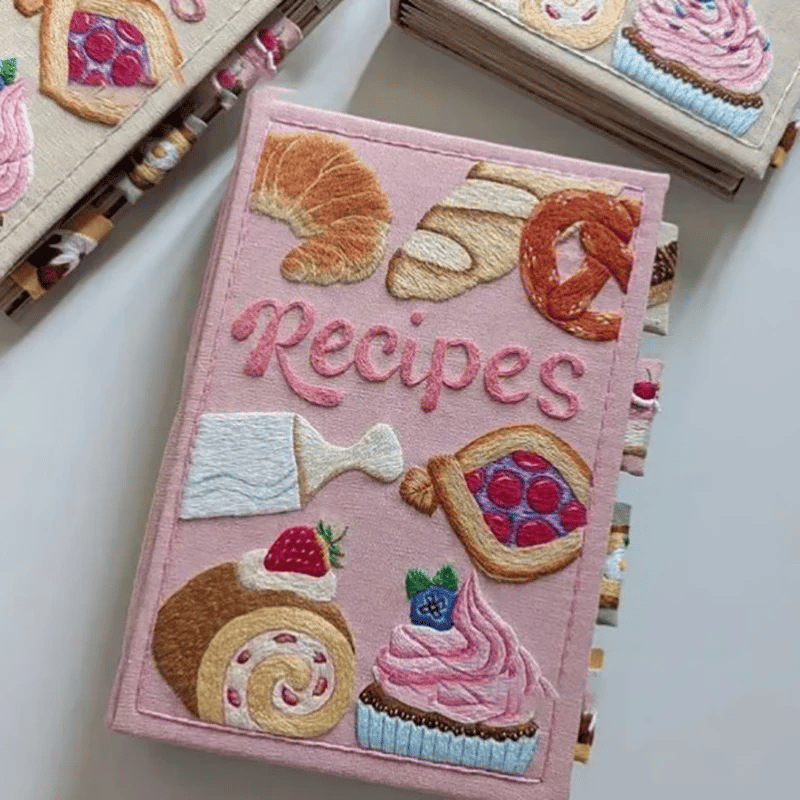 Handcrafted Recipe Journal