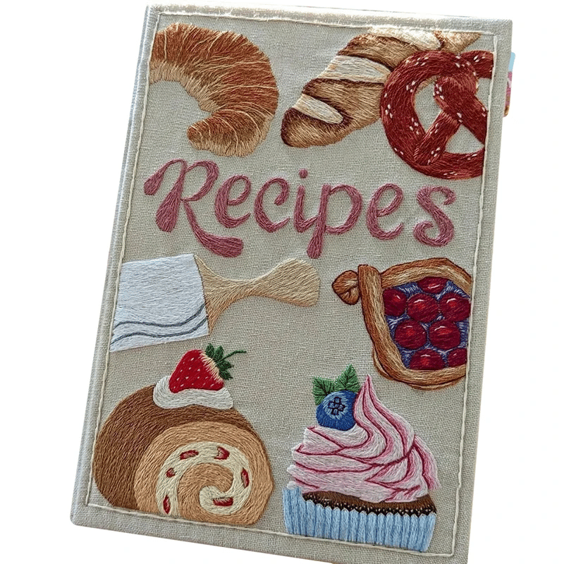 Handcrafted Recipe Journal