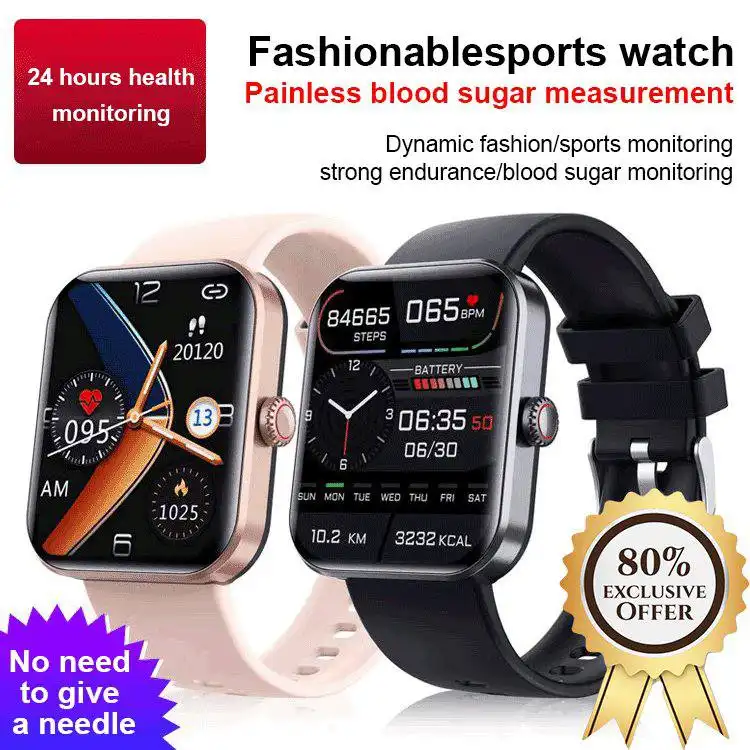 💥💥[All day monitoring of heart rate, and blood Oxigen] Bluetooth fashion smart watch💥💥