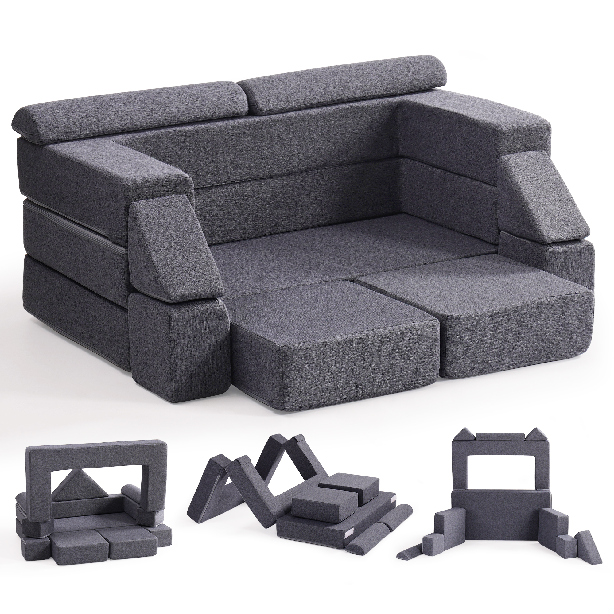 ROBUD Modular Kids Play Couch