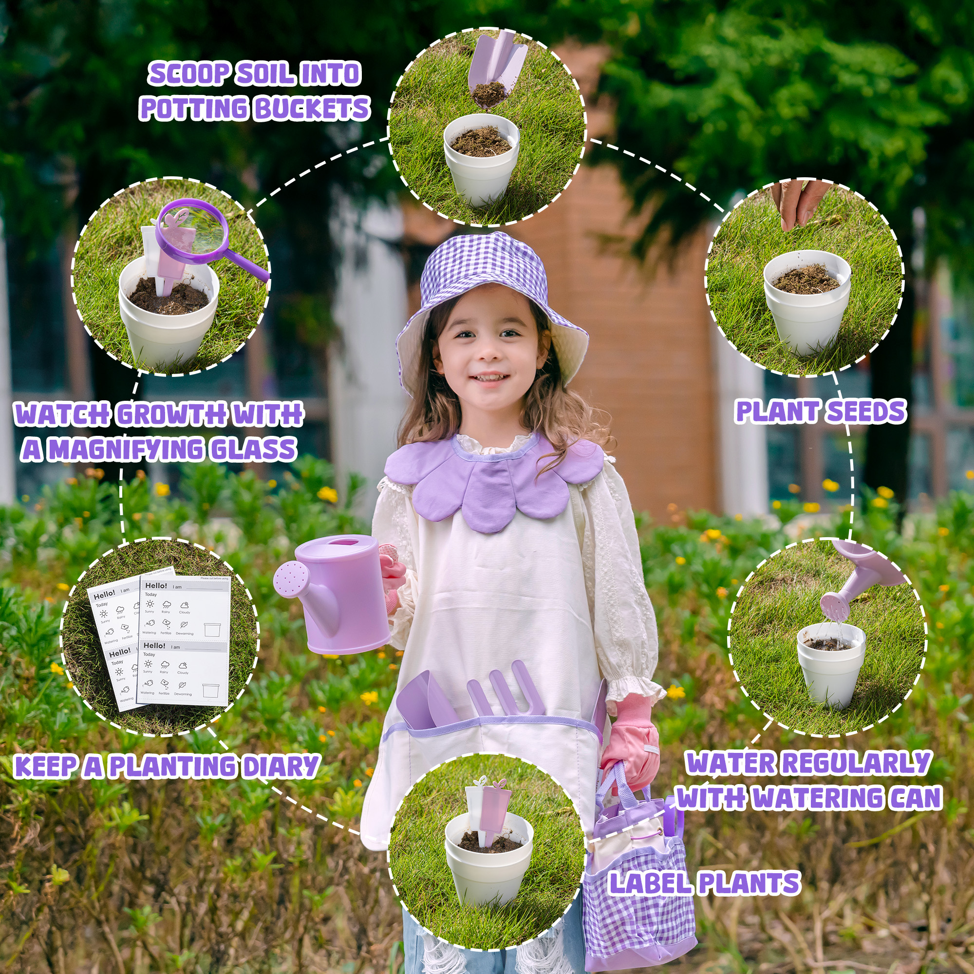 ROBUD Kids Gardening Set Series
