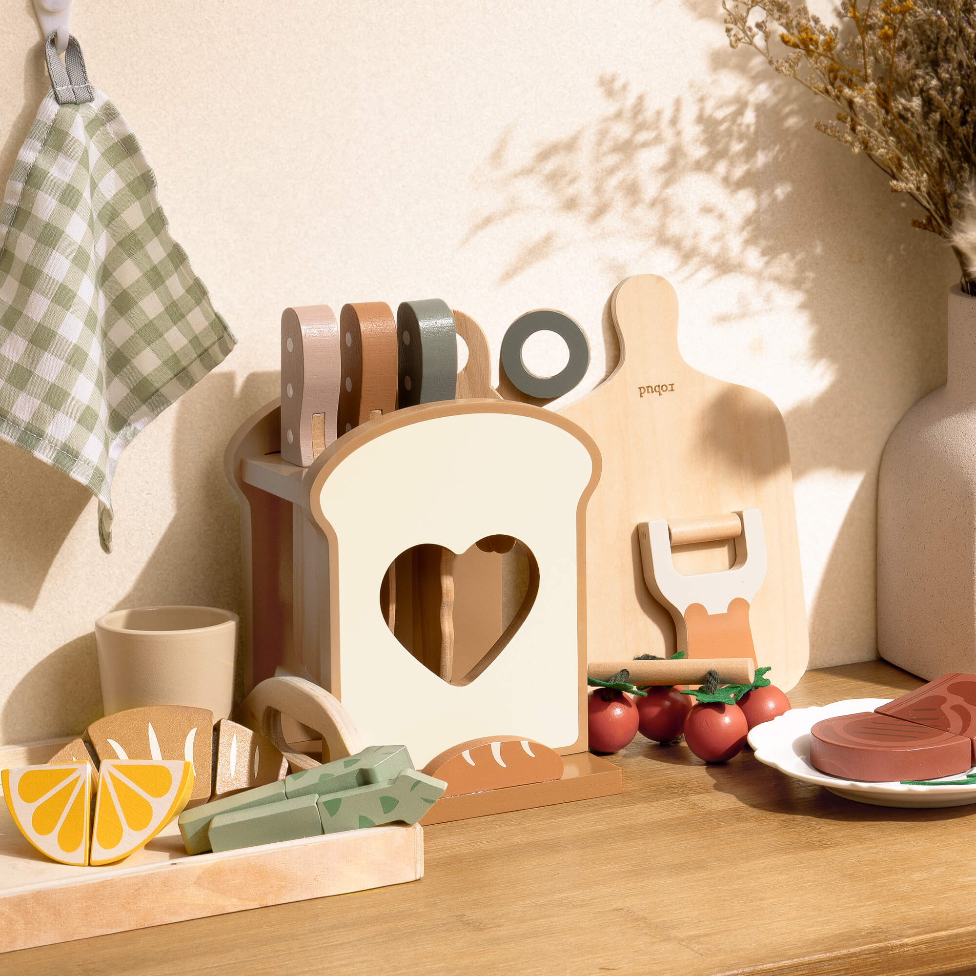 ROBUD Wooden Knife Set 16pcs