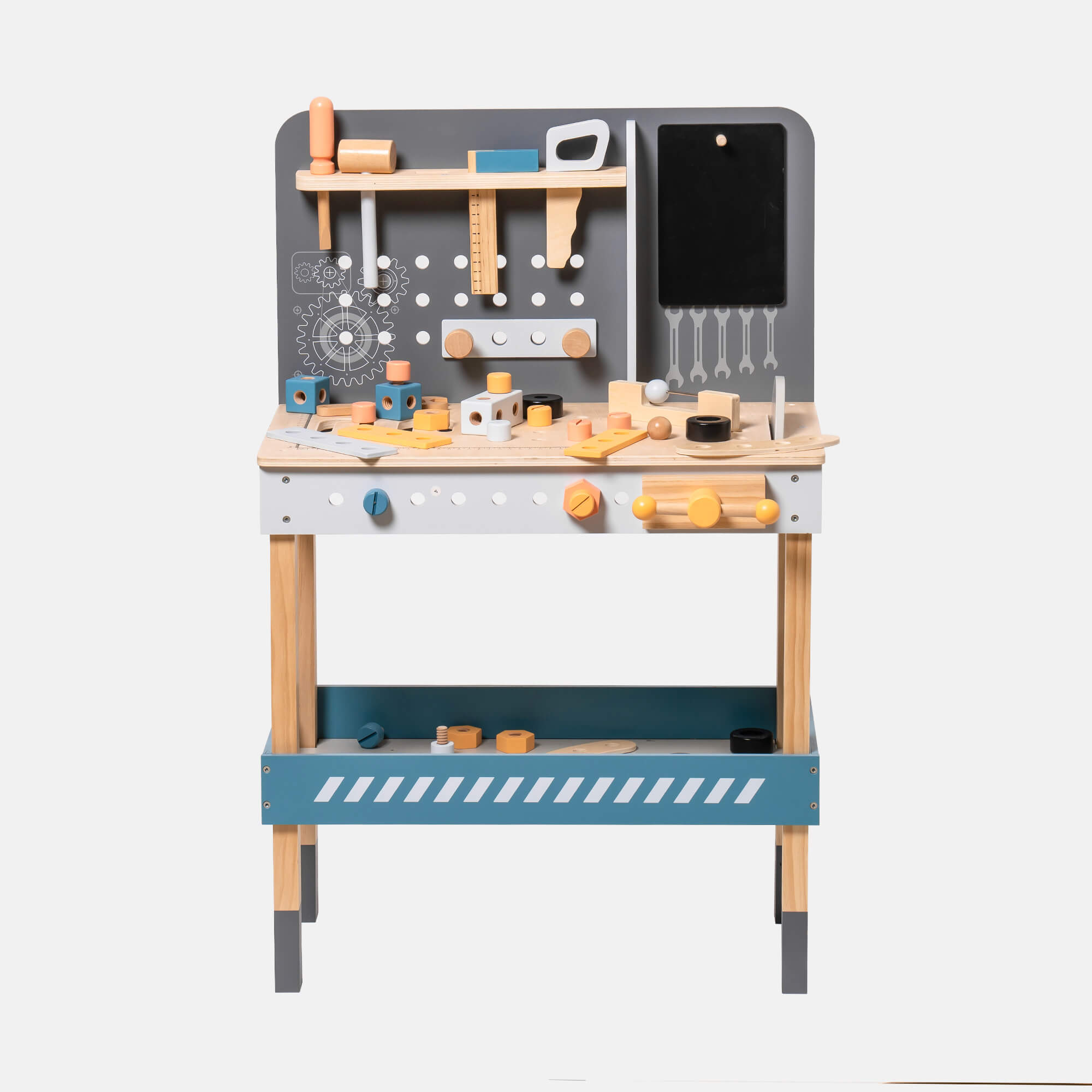 ROBUD Wooden Tool Workbench for Kids Toddlers