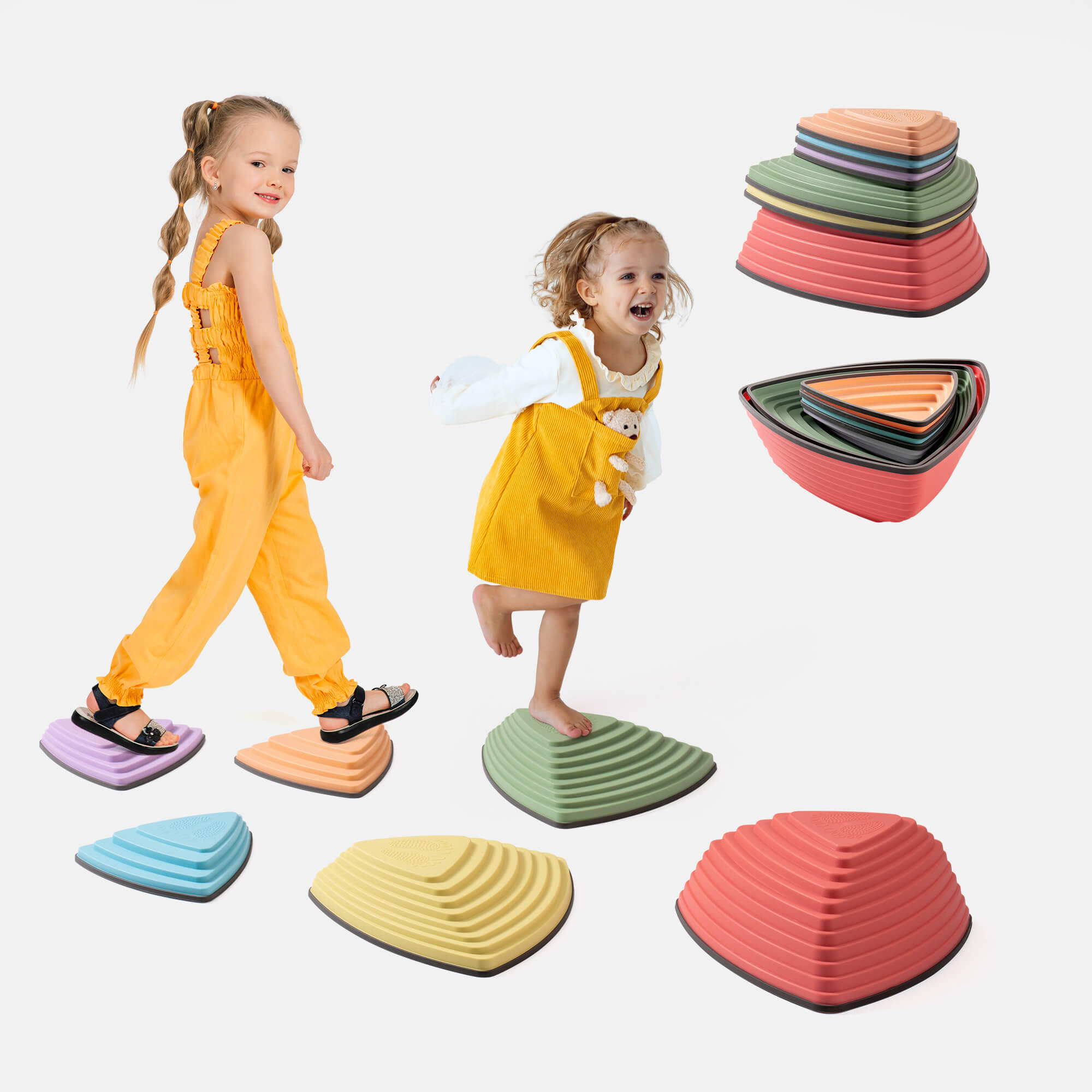ROBUD Balance Stepping Stones for Kids & Toddlers