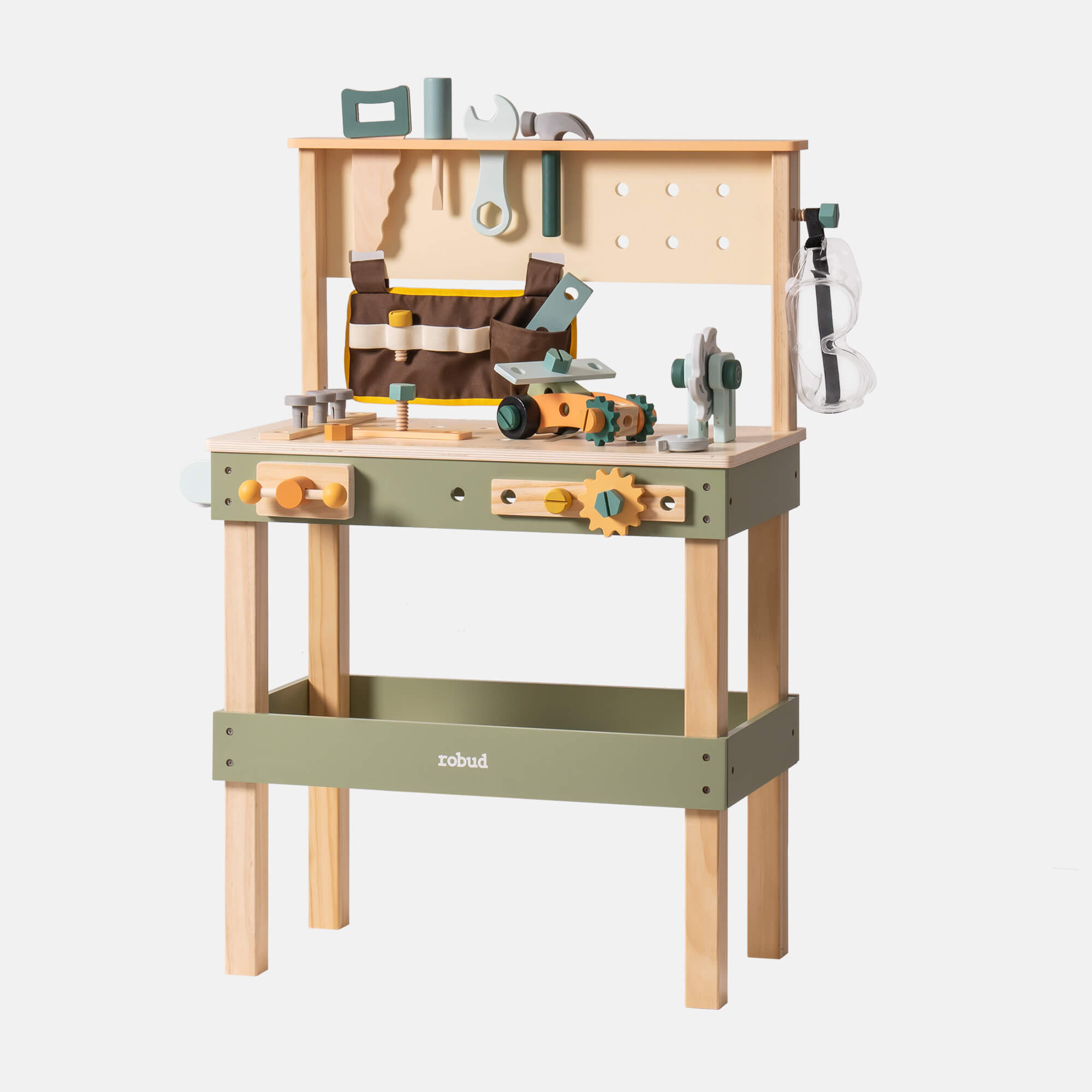 Avocado Green Tool Bench