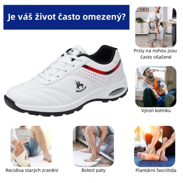 Ortopedická obuv Sennery® – ergonomicky navržená pro bolesti zad, nohou a kloubů – unisex