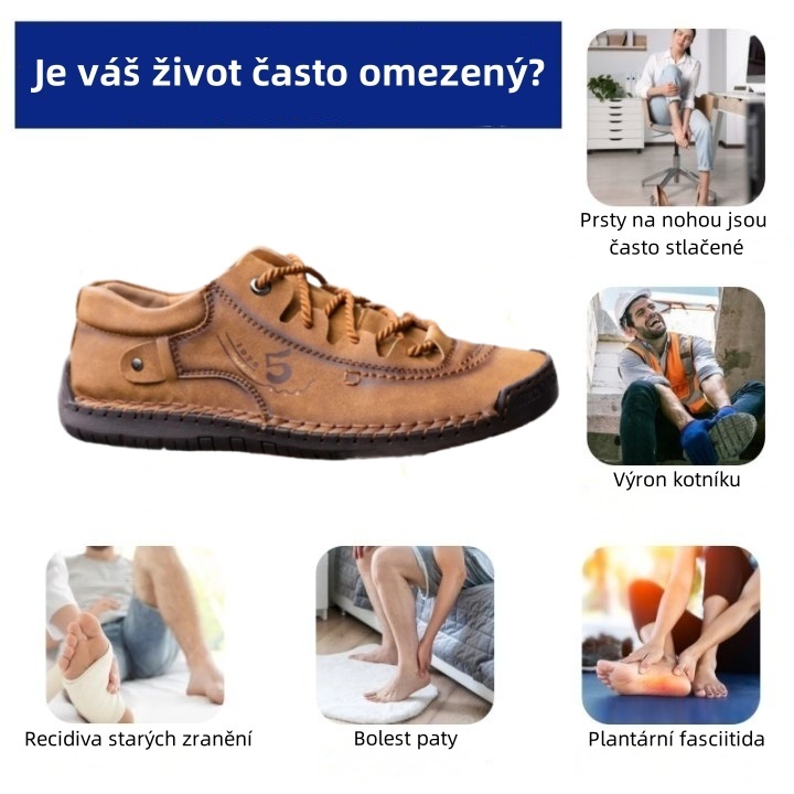Ortopedická obuv Sennery® – ergonomicky navržená pro bolesti zad, nohou a kloubů – unisex