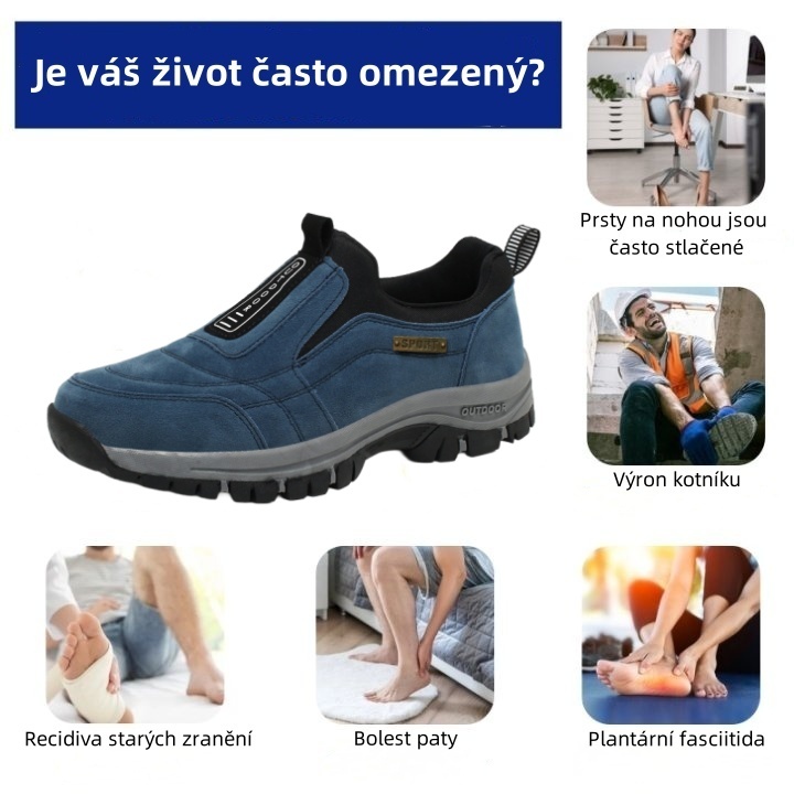 Sennery® – Ergonomicky navržená lékařská ortopedická obuv, která ulevuje od bolesti zad, kloubů a nohou.