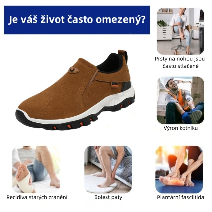 Sennery® – Ergonomicky navržená lékařská ortopedická obuv, která ulevuje od bolesti zad, kloubů a nohou.