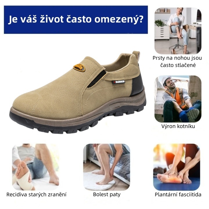 Sennery® – Ergonomicky navržená lékařská ortopedická obuv, která ulevuje od bolesti zad, kloubů a nohou.