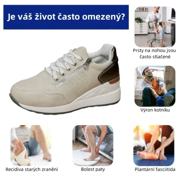 Sennery® – Ergonomicky navržená lékařská ortopedická obuv, která ulevuje od bolesti zad, kloubů a nohou.