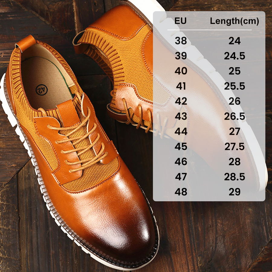 (🔥Dnes sleva 50 % – vezměte si to!) Prémiová stylová ortopedická obuv 👞 – Ergonomický design pro úlevu od bolesti
