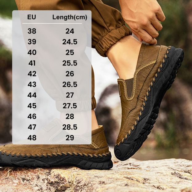 (🔥Dnes sleva 50 % – vezměte si to!) Prémiová stylová ortopedická obuv 👞 – Ergonomický design pro úlevu od bolesti