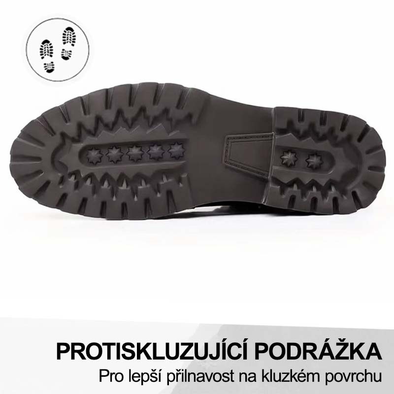 (🔥Dnes sleva 50 % – vezměte si to!) Prémiová stylová ortopedická obuv 👞 – Ergonomický design pro úlevu od bolesti