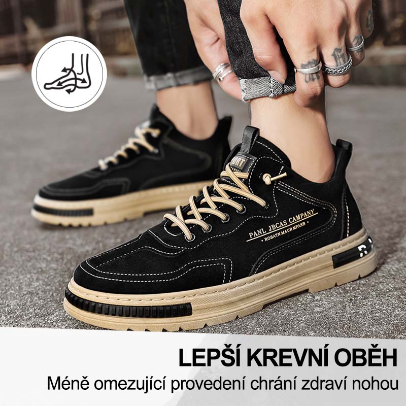 捷克(🔥Dnes sleva 50 % – vezměte si to!) Prémiová stylová ortopedická obuv 👞 – Ergonomický design pro úlevu od bolesti