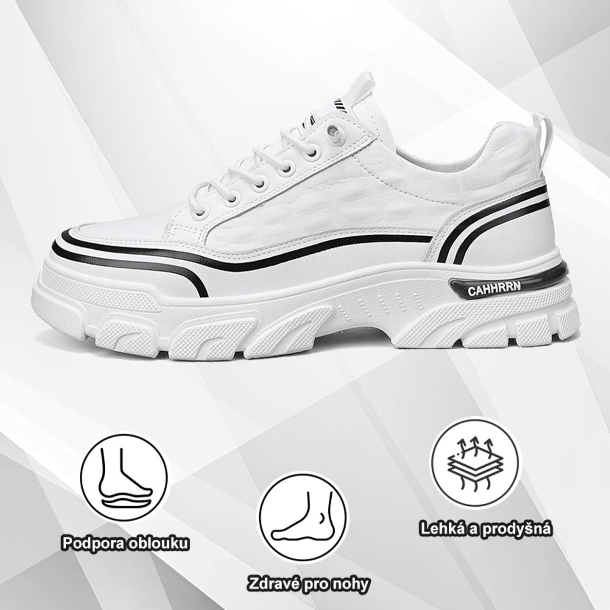 (🔥Dnes sleva 50 % – vezměte si to!) Prémiová stylová ortopedická obuv 👞 – Ergonomický design pro úlevu od bolesti