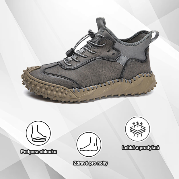 (🔥Dnes sleva 50 % – vezměte si to!) Prémiová stylová ortopedická obuv 👞 – Ergonomický design pro úlevu od bolesti