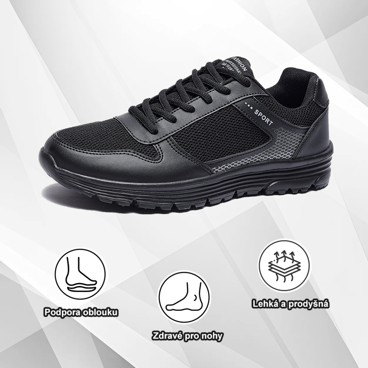 (🔥Dnes sleva 50 % – vezměte si to!) Prémiová stylová ortopedická obuv 👞 – Ergonomický design pro úlevu od bolesti