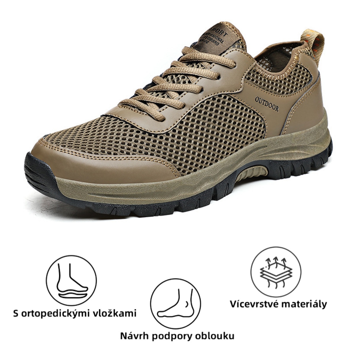 【🎁Dnešní 50% sleva - nenechte si ji ujít】 Ergonomicky tvarovaná ortopedická obuv - ulevuje od bolesti kloubů 👞 Snižuje tlak při chůzi