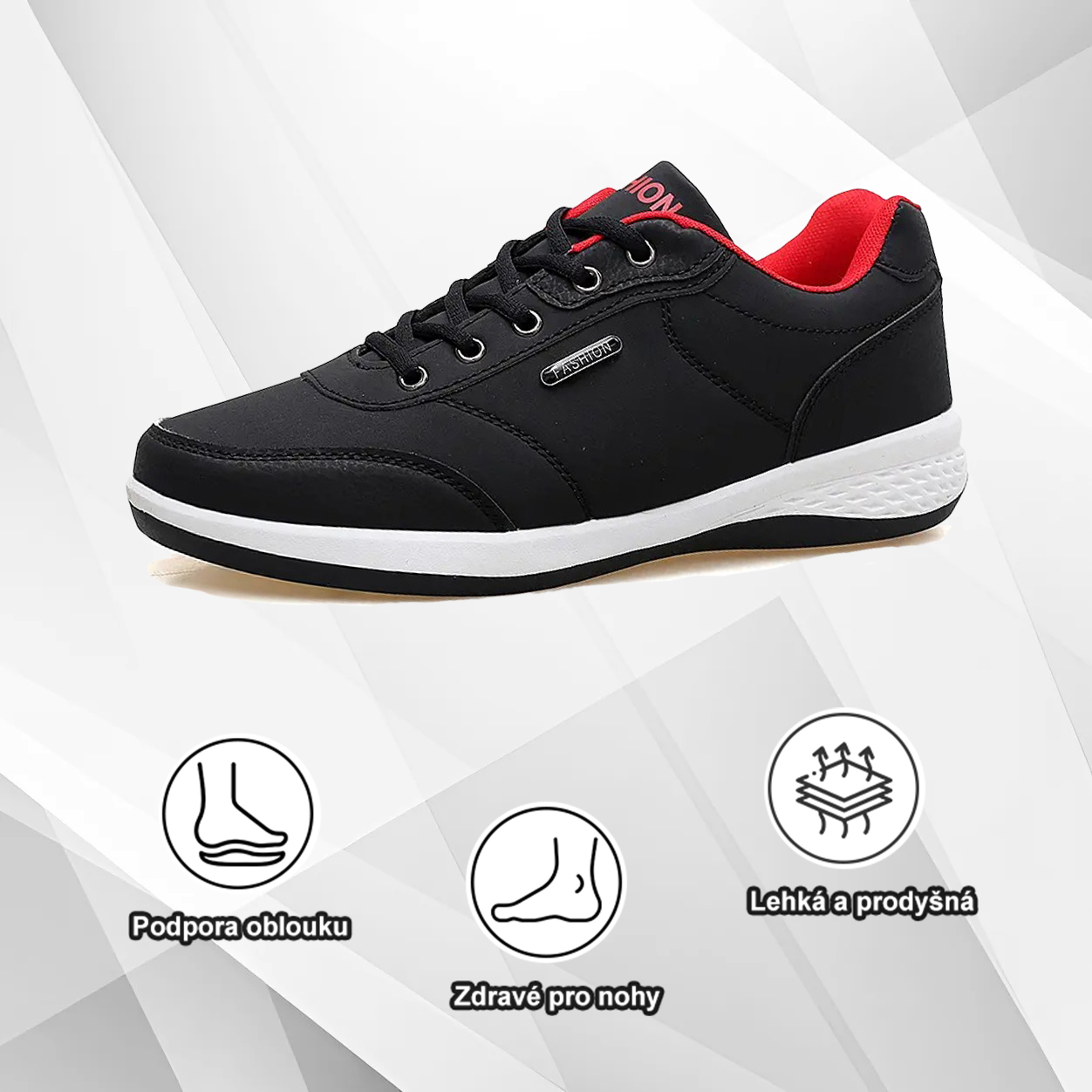 (🔥Dnes sleva 50 % – vezměte si to!) Prémiová stylová ortopedická obuv 👞 – Ergonomický design pro úlevu od bolesti