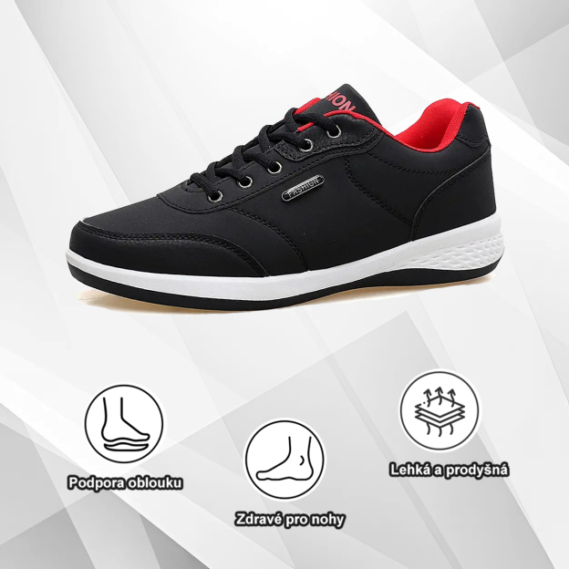 (🔥Dnes sleva 50 % – vezměte si to!) Prémiová stylová ortopedická obuv 👞 – Ergonomický design pro úlevu od bolesti