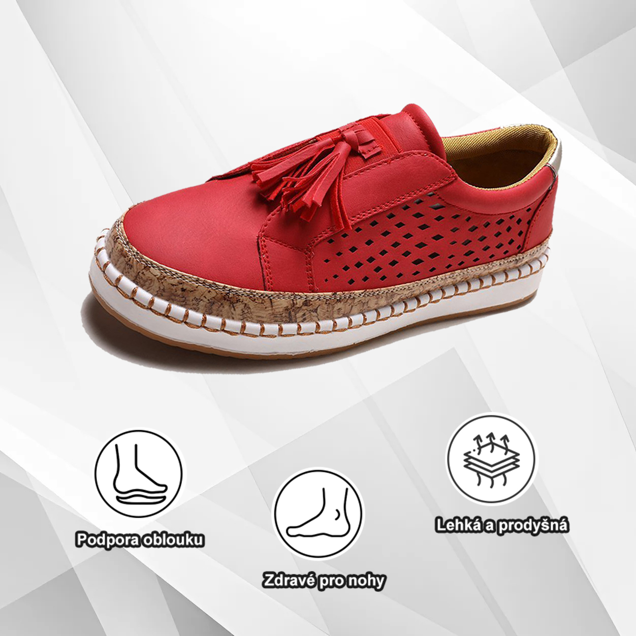 (🔥Dnes sleva 50 % – vezměte si to!) Prémiová stylová ortopedická obuv 👞 – Ergonomický design pro úlevu od bolesti