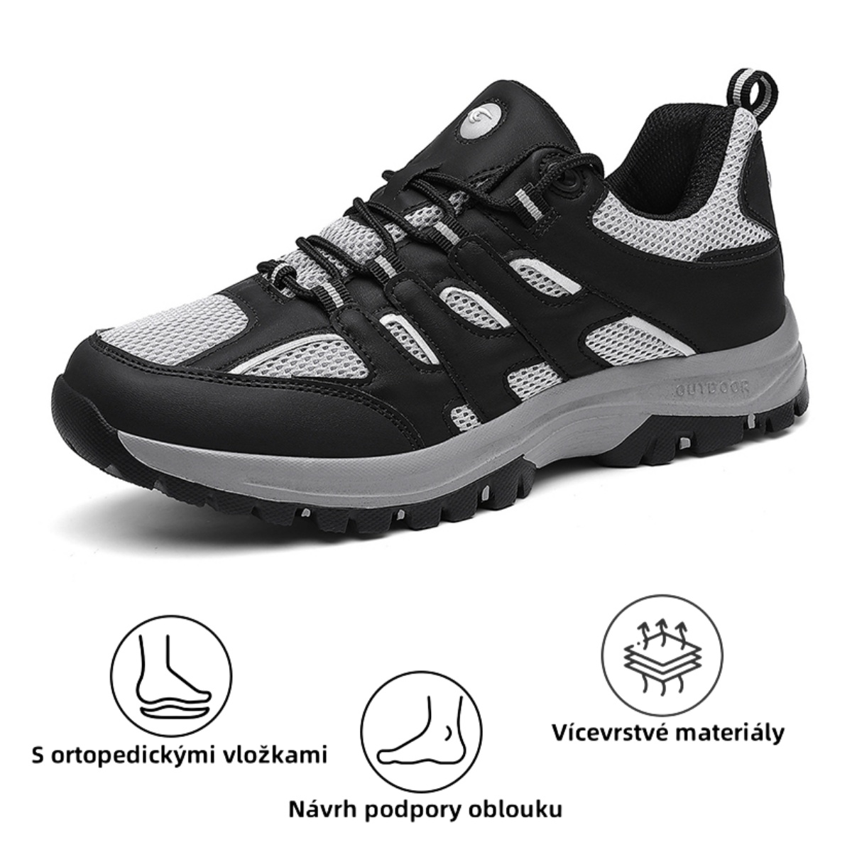 【🎁Dnešní poloviční cena - nenechte si ji ujít】Ortopedická obuv navržená dle ergonomie - účinně chrání zdraví nohou✅