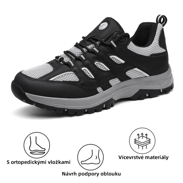 【🎁Dnešní poloviční cena - nenechte si ji ujít】Ortopedická obuv navržená dle ergonomie - účinně chrání zdraví nohou✅