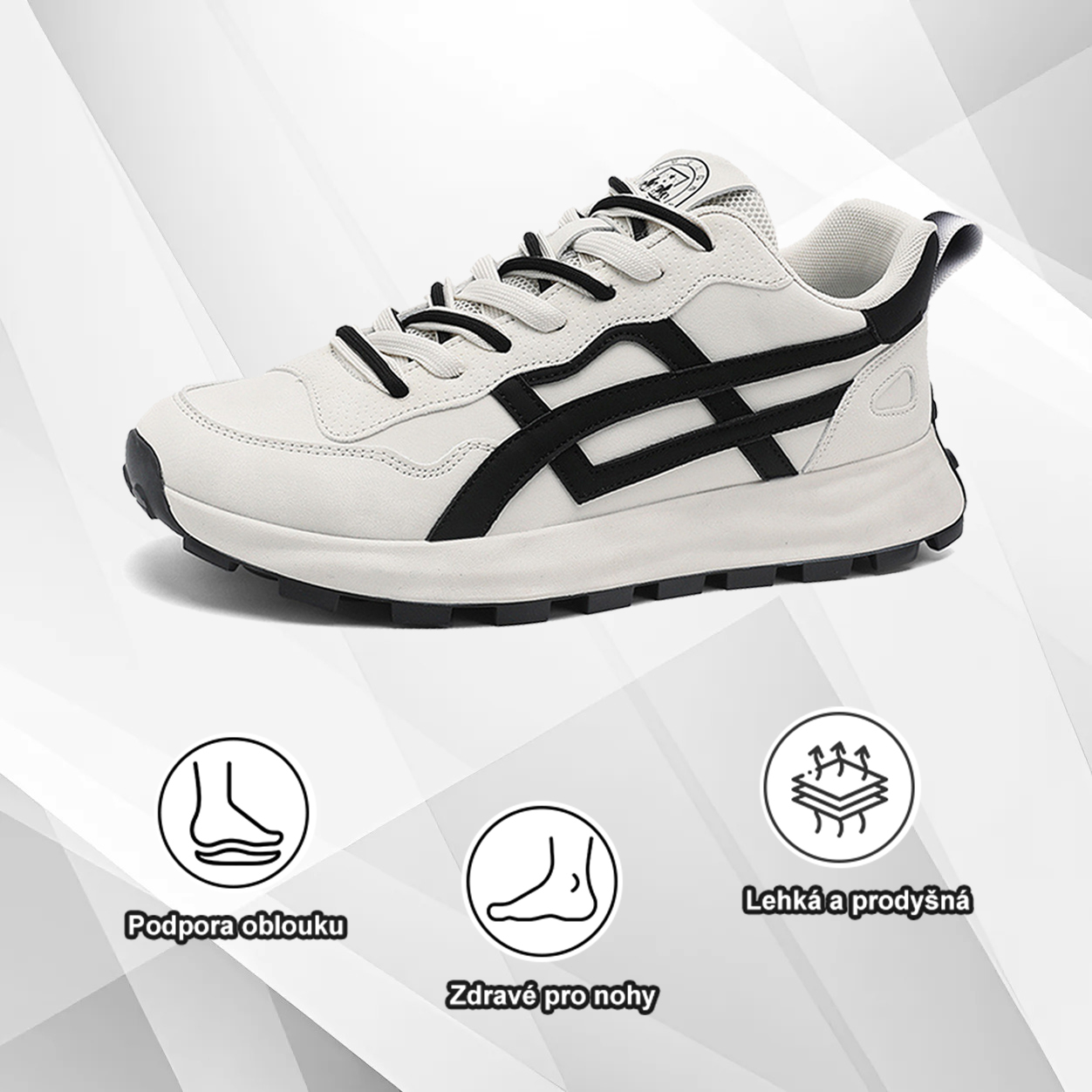 (🔥Dnes sleva 50 % – vezměte si to!) Prémiová stylová ortopedická obuv 👞 – Ergonomický design pro úlevu od bolesti