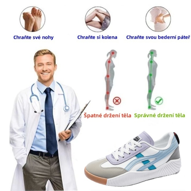 【🎁Dnes poloviční cena - nenechte si to ujít】Ortopedické boty s ergonomickým designem - zmírňují bolesti kloubů 👞 Snižte tlak při chůzi