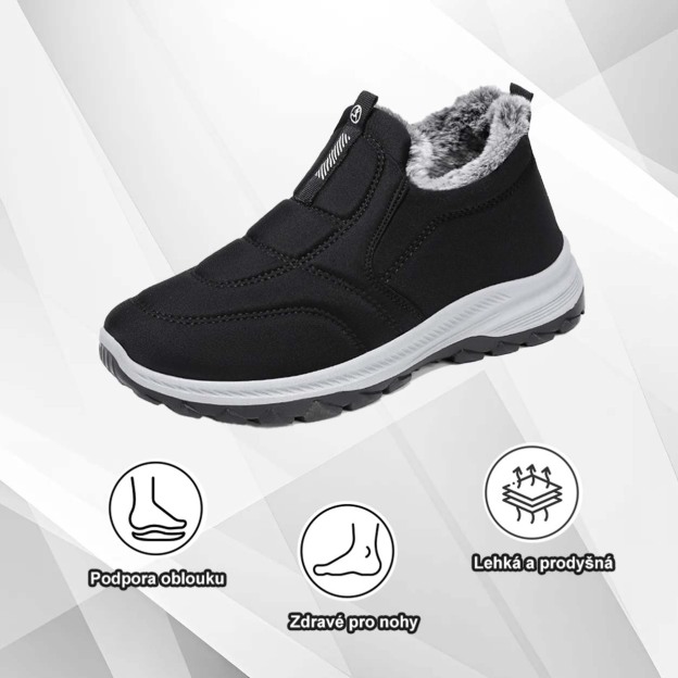 (🔥Dnes sleva 50 % – vezměte si to!) Prémiová stylová ortopedická obuv 👞 – Ergonomický design pro úlevu od bolesti