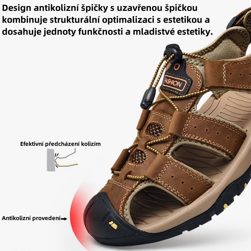 [🎁Dnes poloviční cena - nenechte si to ujít] Ergonomicky navržené ortopedické sandály - bezbolestná chůze 👞 dělají chůzi pohodlnější