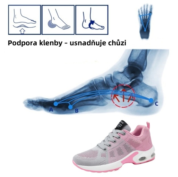 【🎁Dnes 50% sleva - Nenechte si to ujít】 Ergonomicky navržená ortopedická obuv - Ulevte od bolesti kloubů 👞 Snižte tlak při chůzi