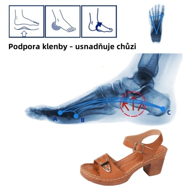 [🎁Dnes za poloviční cenu - nenechte si to ujít] Ergonomicky tvarované ortopedické sandály - bezbolestná chůze👞usnadňují chůzi