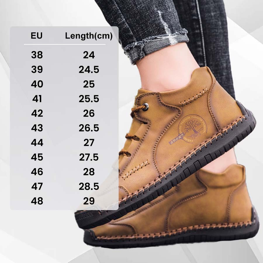 (🔥Dnes sleva 50 % – vezměte si to!) Prémiová stylová ortopedická obuv 👞 – Ergonomický design pro úlevu od bolesti