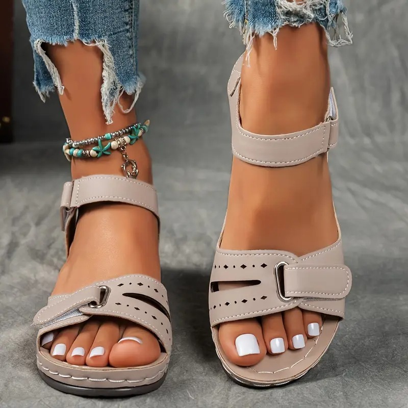 [🎁Dnes za poloviční cenu - nenechte si to ujít] Ergonomicky tvarované ortopedické sandály - bezbolestná chůze👞Zajišťují pohodlnější chůzi