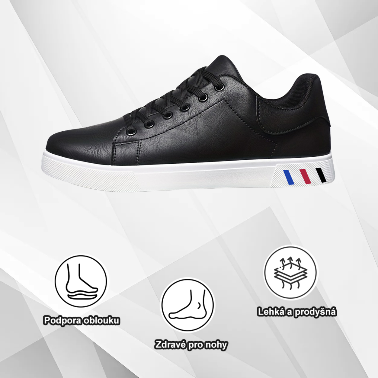 (🔥Dnes sleva 50 % – vezměte si to!) Prémiová stylová ortopedická obuv 👞 – Ergonomický design pro úlevu od bolesti