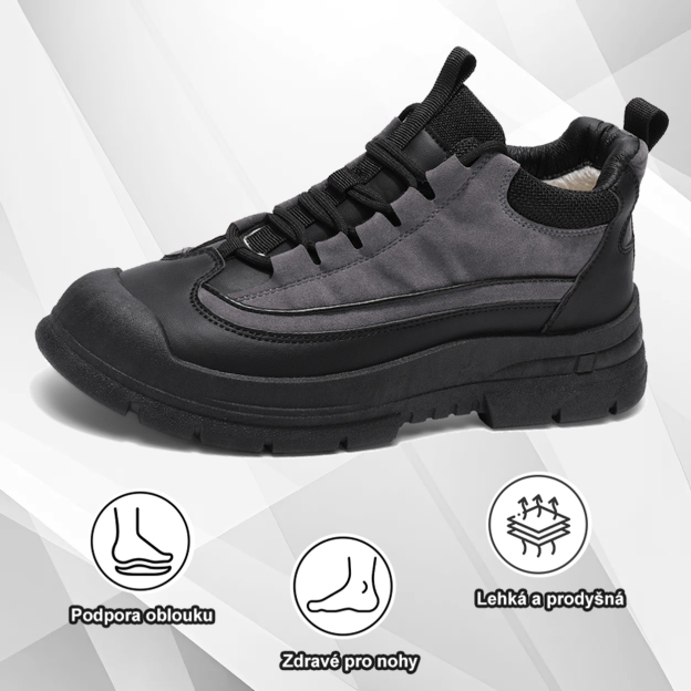 (🔥Dnes sleva 50 % – vezměte si to!) Prémiová stylová ortopedická obuv 👞 – Ergonomický design pro úlevu od bolesti