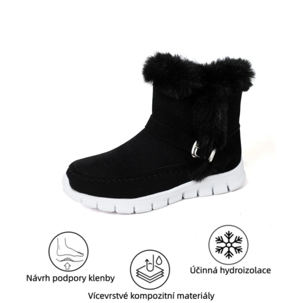 Sennery® - Ergonomicky tvarovaná zimní ortopedická obuv pro úlevu od bolesti nohou, kolen a zad - Dámské