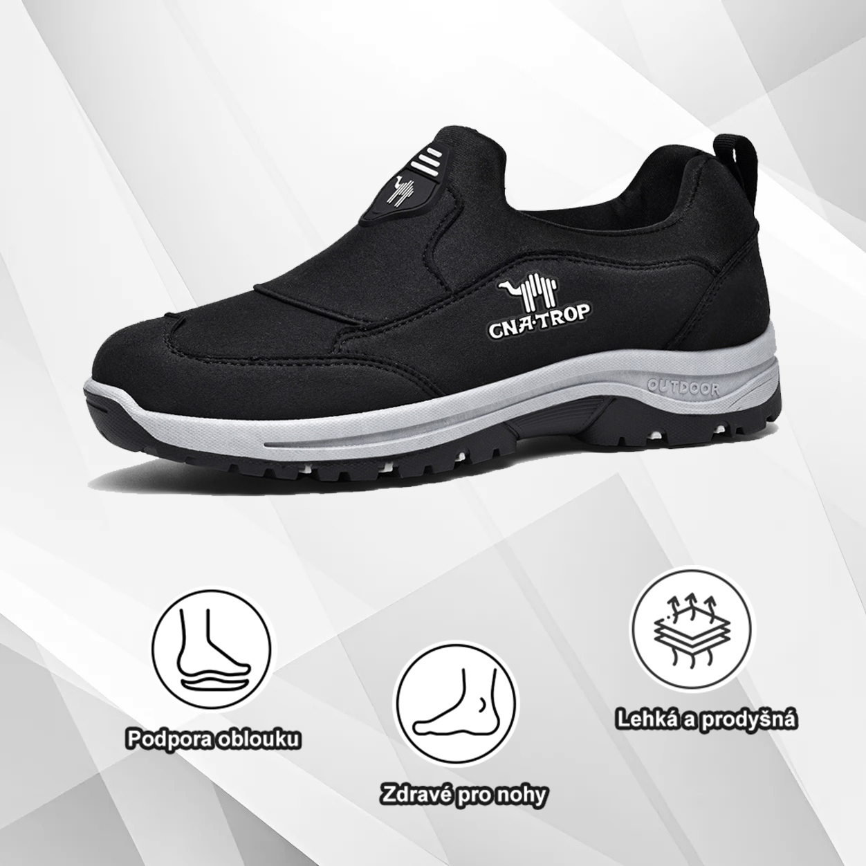 (🔥Dnes sleva 50 % – vezměte si to!) Prémiová stylová ortopedická obuv 👞 – Ergonomický design pro úlevu od bolesti