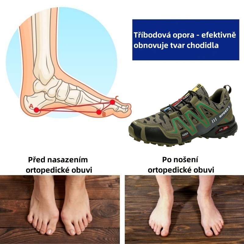 Ortopedická obuv Sennery® – ergonomicky navržená pro bolesti zad, nohou a kloubů – unisex