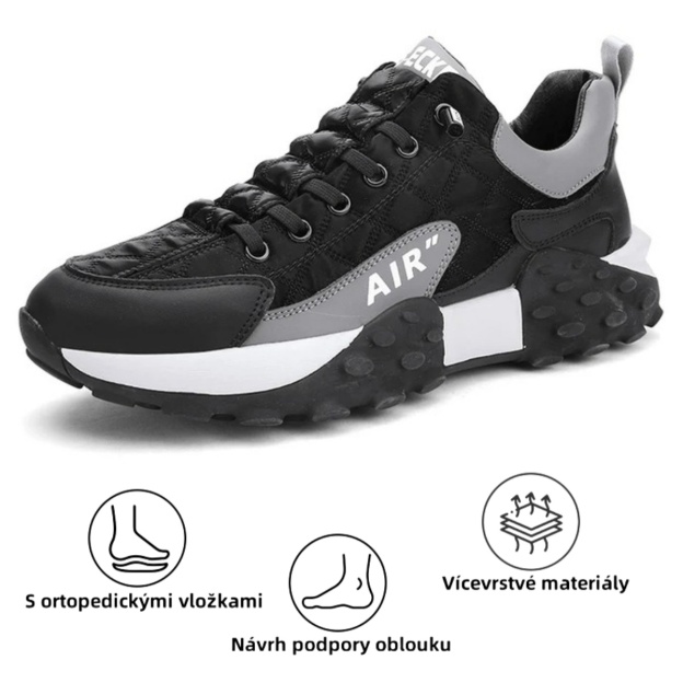 Ortopedická obuv Sennery® | Ergonomicky navržená pro úlevu od bolesti zad, kloubů a nohou a poskytuje výjimečné pohodlí (AIR).