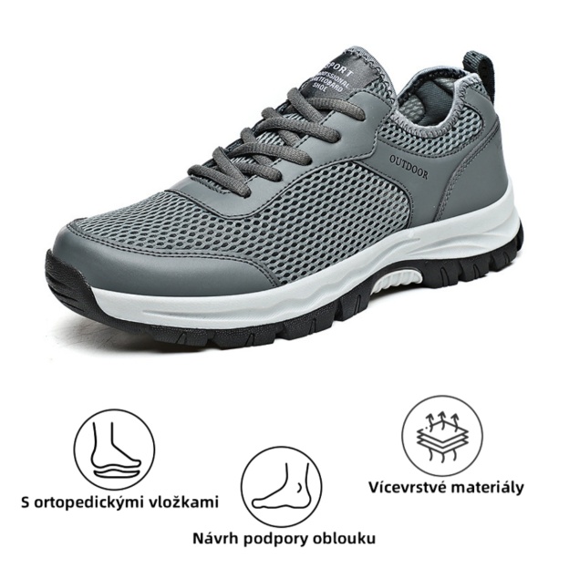 【🎁Dnešní 50% sleva - nenechte si ji ujít】 Ergonomicky tvarovaná ortopedická obuv - ulevuje od bolesti kloubů 👞 Snižuje tlak při chůzi