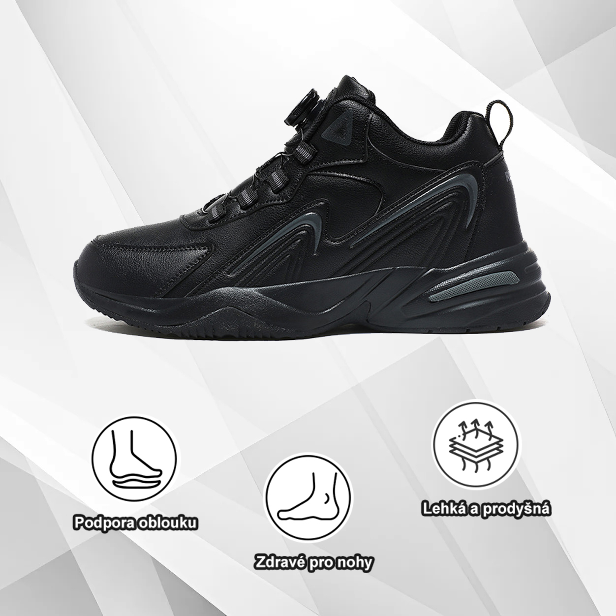 (🔥Dnes sleva 50 % – vezměte si to!) Prémiová stylová ortopedická obuv 👞 – Ergonomický design pro úlevu od bolesti