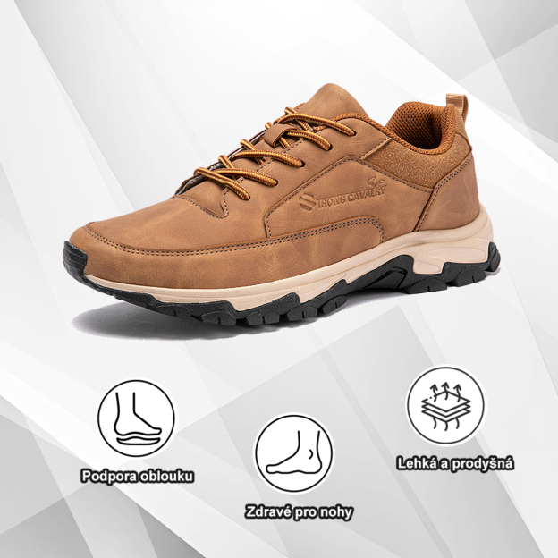 (🔥Dnes sleva 50 % – vezměte si to!) Prémiová stylová ortopedická obuv 👞 – Ergonomický design pro úlevu od bolesti