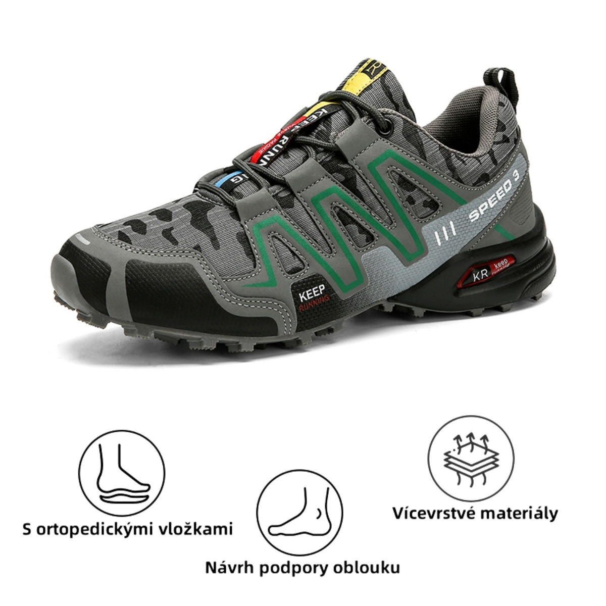 Ergonomická ortopedická obuv pro bolesti zad, kloubů a nohou - unisex