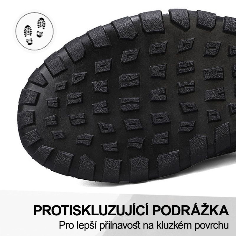 (🔥Dnes sleva 50 % – vezměte si to!) Prémiová stylová ortopedická obuv 👞 – Ergonomický design pro úlevu od bolesti