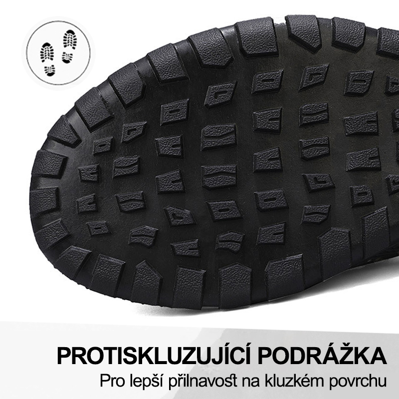 (🔥Dnes sleva 50 % – vezměte si to!) Prémiová stylová ortopedická obuv 👞 – Ergonomický design pro úlevu od bolesti