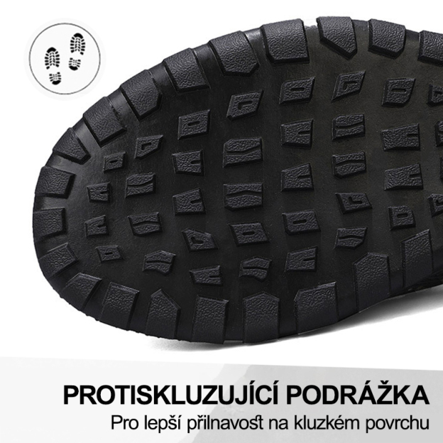 (🔥Dnes sleva 50 % – vezměte si to!) Prémiová stylová ortopedická obuv 👞 – Ergonomický design pro úlevu od bolesti