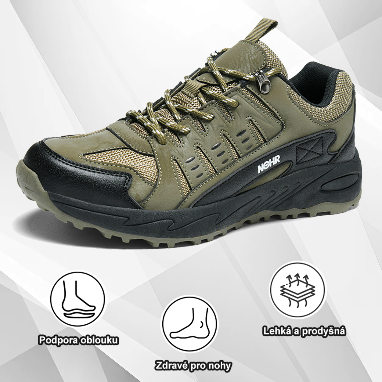 (🔥Dnes sleva 50 % – vezměte si to!) Prémiová stylová ortopedická obuv 👞 – Ergonomický design pro úlevu od bolesti